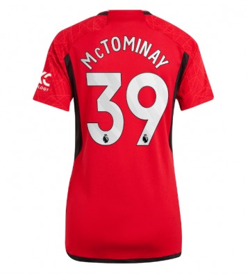 Manchester United Scott McTominay #39 Replika Hjemmebanetrøje Dame 2023-24 Kortærmet